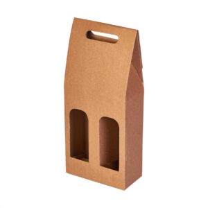Коробка для бутылки из картона
