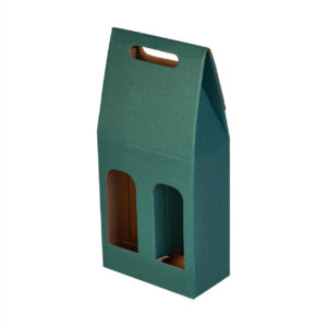 Коробка для бутылки из картона