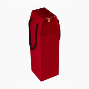 Коробка для бутылки из картона