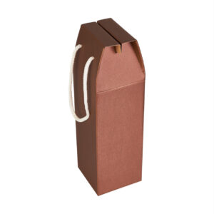 Коробка для бутылки из картона