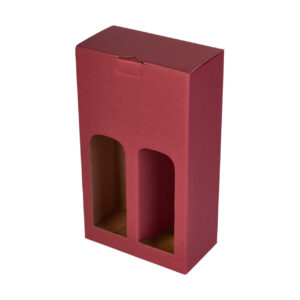 Коробка для бутылки из картона