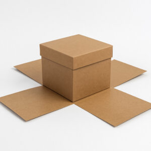 коробка с крышкой раскладушка